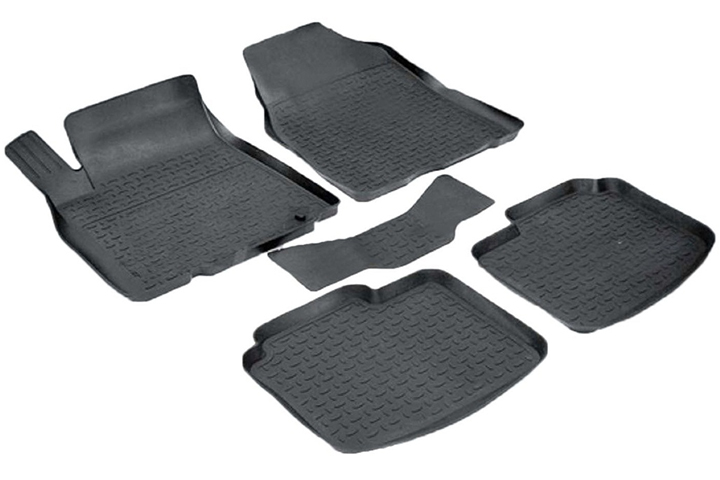 Автомобильный коврик SeiNtex 877 в салон Chrysler Sebring 2000-2007 г.в., черный