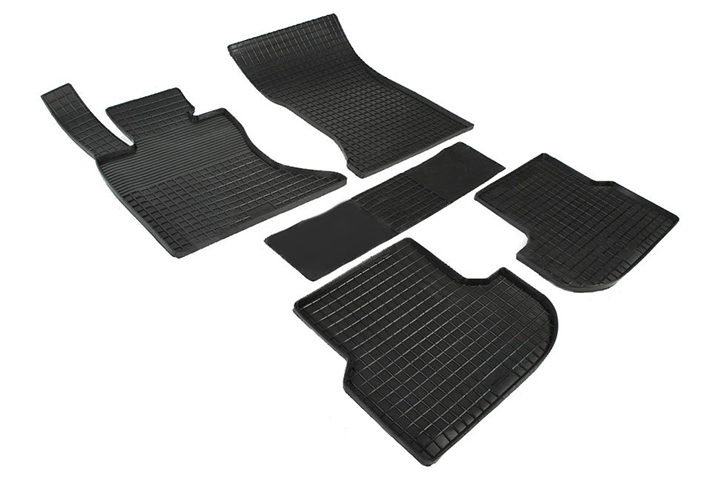Автомобильный коврик SeiNtex 85809 в салон BMW 5 Series (F10) 2013-2017 г.в., черный