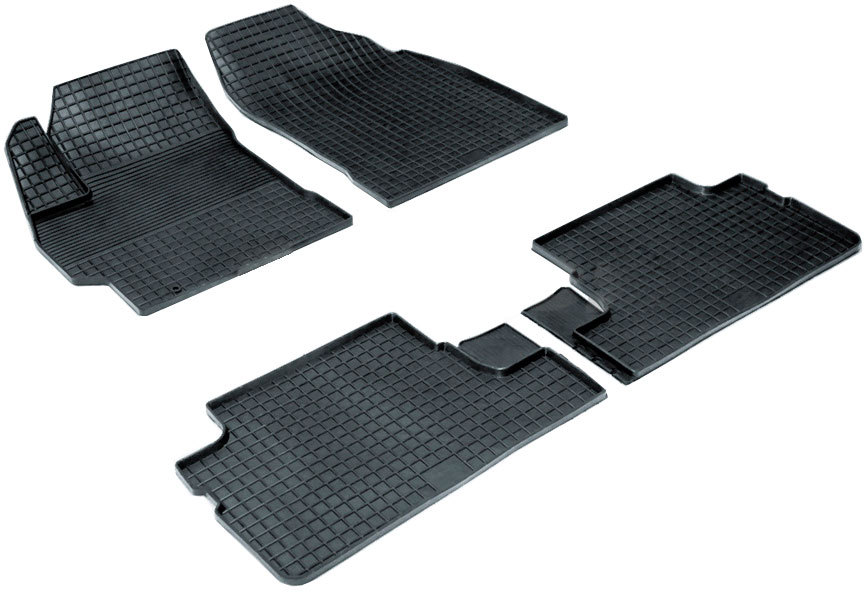 Автомобильный коврик SeiNtex 393 в салон Toyota Corolla X 2006-2013 г.в., черный