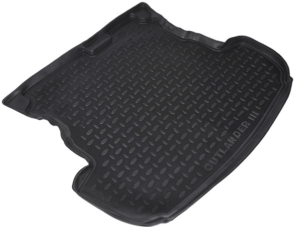Автомобильный коврик SeiNtex 83748 в багажник Mitsubishi Outlander III 2012-2022 г.в., черный