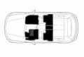 SeiNtex 87519 в салон Mercedes-Benz E-Class W213 2016->, черный