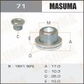 Masuma 71 болт маслосливной Daihatsu; Lexus; Toyota