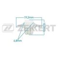 Zekkert BE2333 клипса Honda