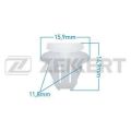 Zekkert BE2440 клипса General Motors