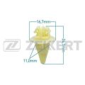 Zekkert BE2501 клипса Toyota