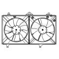 Luzar LFK19180 охлаждения Toyota Camry (XV30) (01-) 2.0i/2.4i (2 вент.) (с кожухом)