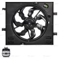 Luzar LFK3013 охлаждения Geely Atlas (18-) 1.8T/2.0i/2.4i (с кожухом и резистором)