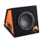 Автосабвуфер DL Audio Piranha 8A активный, 500Вт, черный/оранжевый