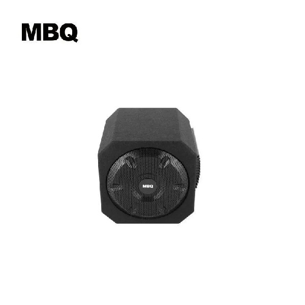 Автосабвуфер MBQ AS-BL-2001 активный, 130Вт, черный