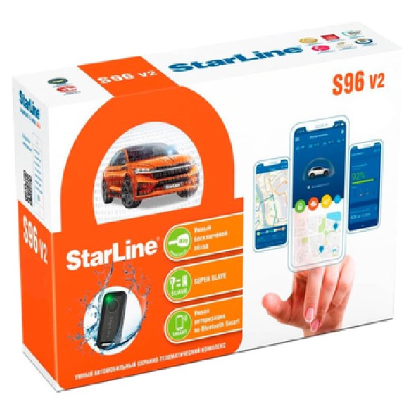 Автосигнализация StarLine S96 V2 BT 2CAN 2LIN GSM