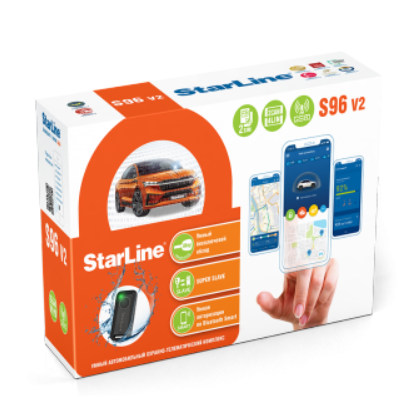 Автосигнализация StarLine S96 v2 BT 2CAN-4LIN 2SIM GSM