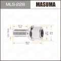 Masuma MLS228 12/1,5 сфера L/21,2 хром