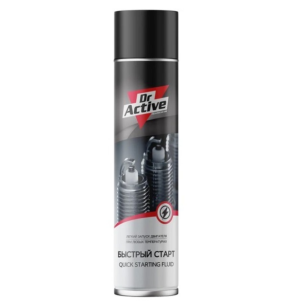 Быстрый запуск для бензиновых и дизельных ДВС Dr. Active Quick Start Fluid (537685) 0,4 л