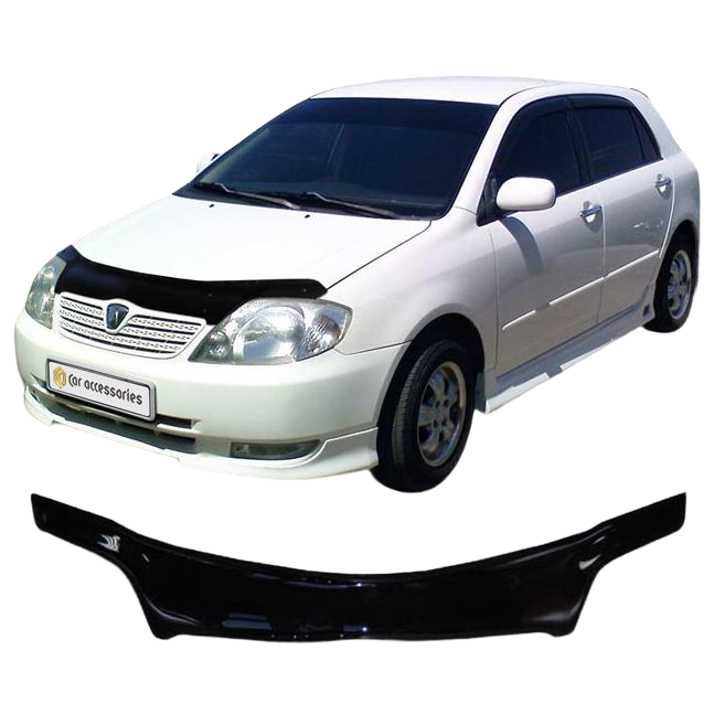 Дефлектор капота CA plastic 2010010104184 черный Toyota Corolla Runx