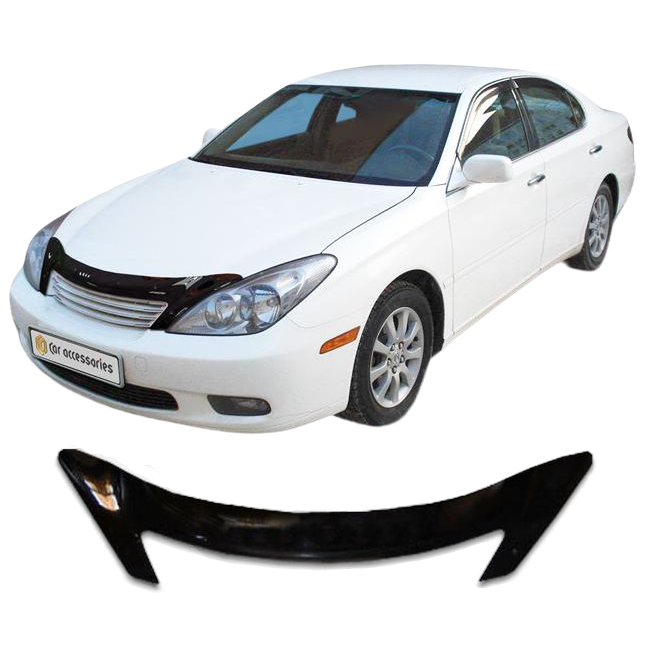 Дефлектор капота CA plastic 2010010104504 черный Lexus ES 300