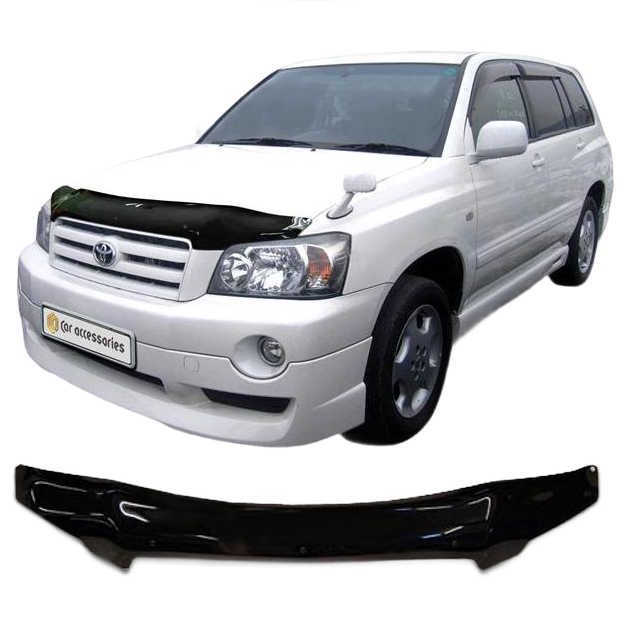 Дефлектор капота CA plastic 2010010104603 черный Toyota Kluger V