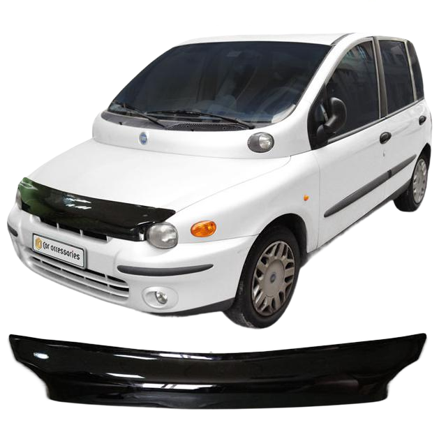 Дефлектор капота CA plastic 2010010106362 черный Fiat Multipla