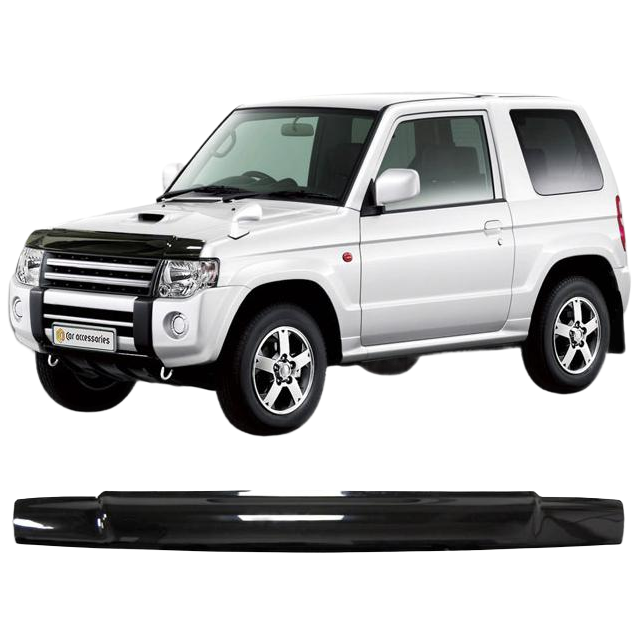 Дефлектор капота CA plastic 2010010109028 черный Mitsubishi Pajero Mini