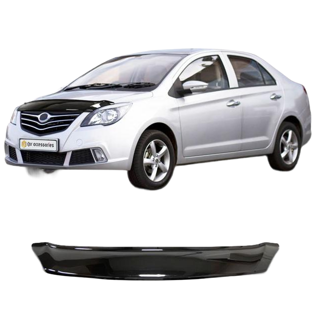 Дефлектор капота CA plastic 2010010109691 черный Lifan Celliya
