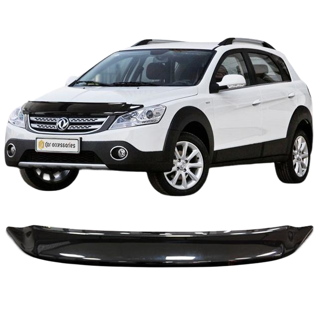 Дефлектор капота CA plastic 2010010111083 черный Dongfeng H30 CROSS