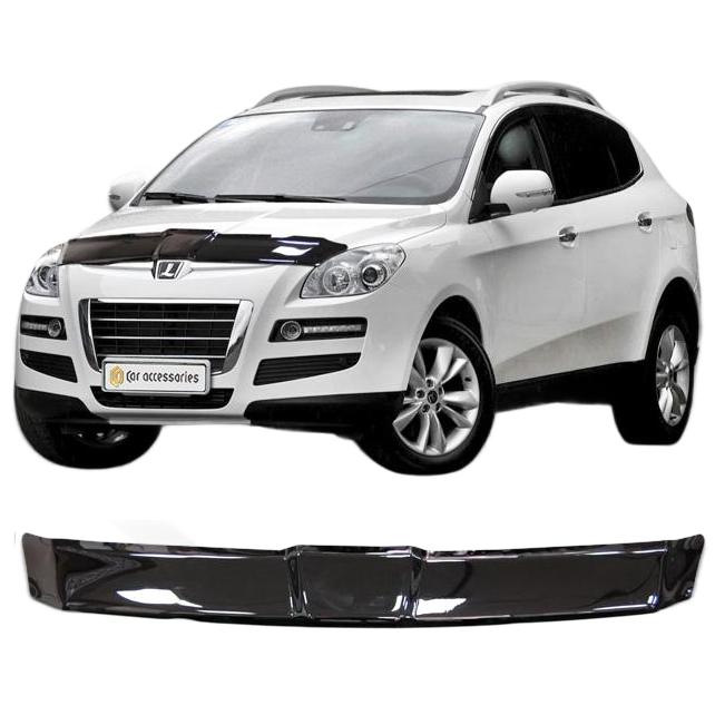 Дефлектор капота CA plastic 2010010111144 черный Luxgen 7 SUV