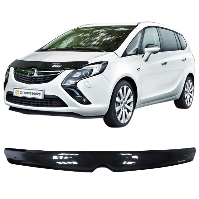 Дефлектор капота CA plastic 2010010111595 черный Opel Zafira Tourer