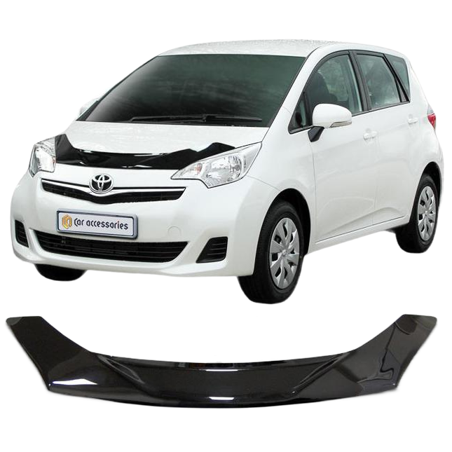 Дефлектор капота CA plastic 2010010112868 черный Toyota Verso-S