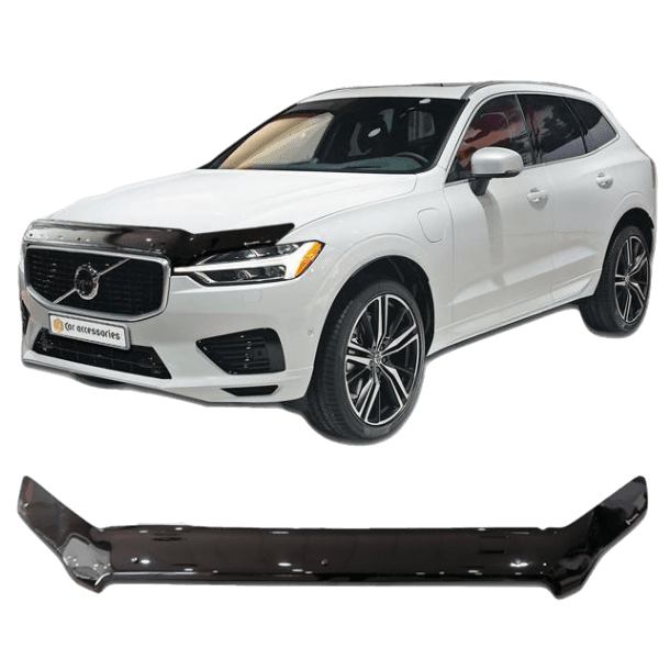 Дефлектор капота CA plastic 2010010113278 черный Volvo XC60
