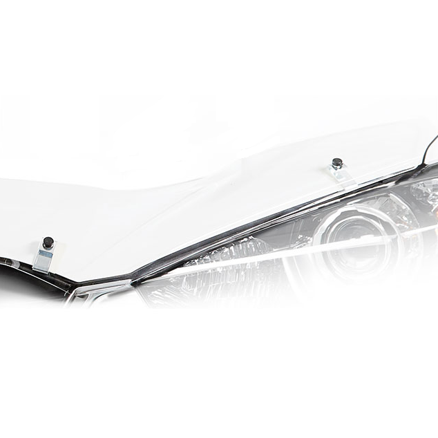 Дефлектор капота CA plastic 2010010203108 прозрачный Honda Edix