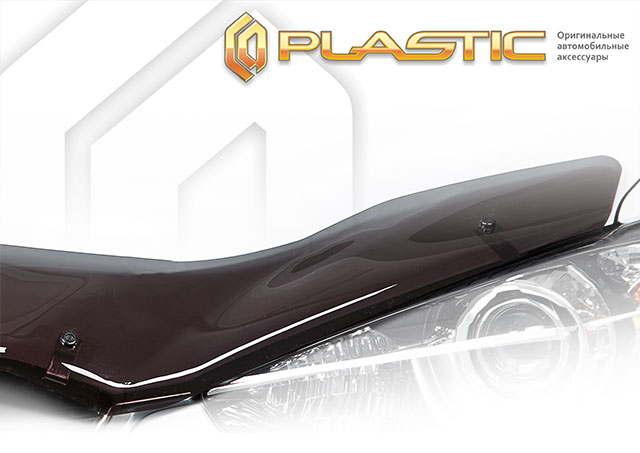 Дефлектор капота CA plastic 2010010305116 черный полупрозрачный Toyota RAV4