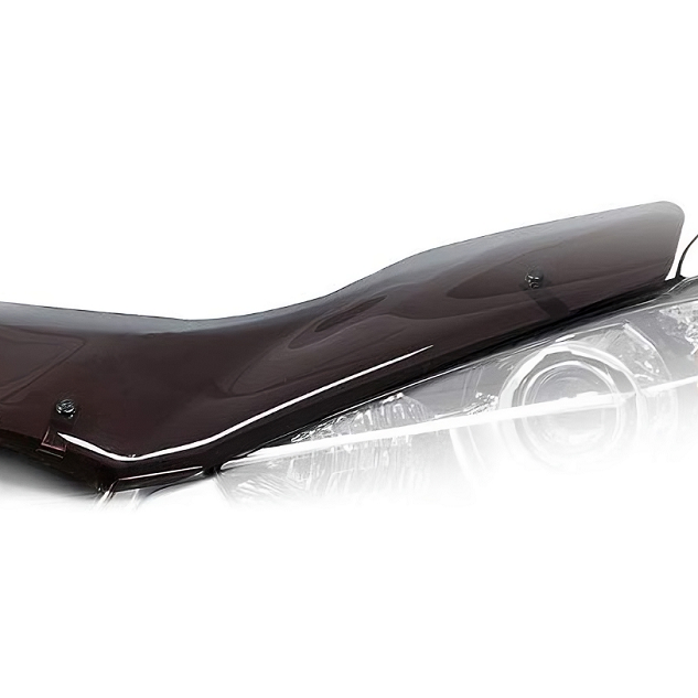 Дефлектор капота CA plastic 2010010308322 черный полупрозрачный Daihatsu BE-GO