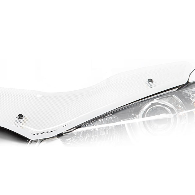 Дефлектор капота CA plastic 2010010405083 белый Citroen C-Crosser