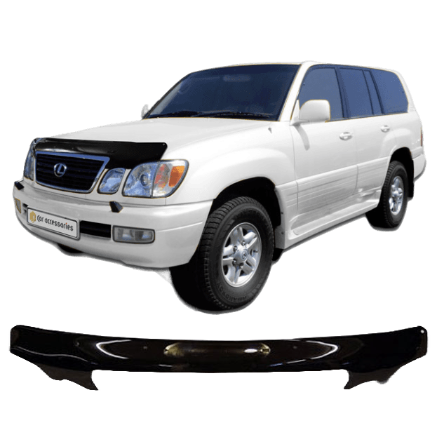 Дефлектор капота CA plastic 2010060101324 черный Lexus LX 470