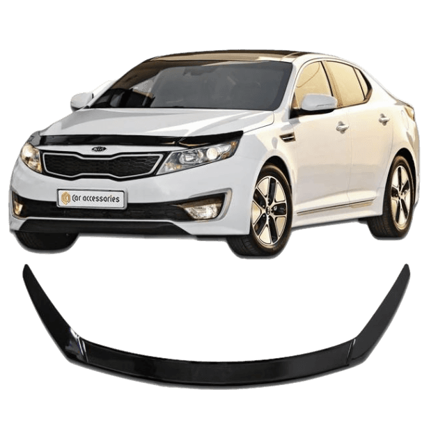 Дефлектор капота CA plastic 2010060106381 черный Kia Optima
