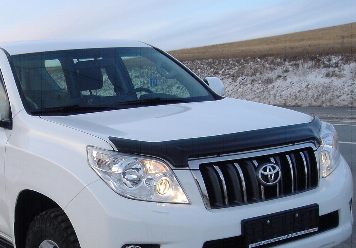 Дефлектор капота SIM NLD.STOLCP0912 TOYOTA Land Cruiser Prado 150 (2009-2013) черный