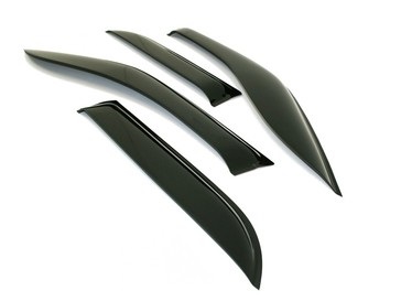 Дефлекторы окон SIM NLD.SMACX51232 4 door MAZDA CX5 2012- черный