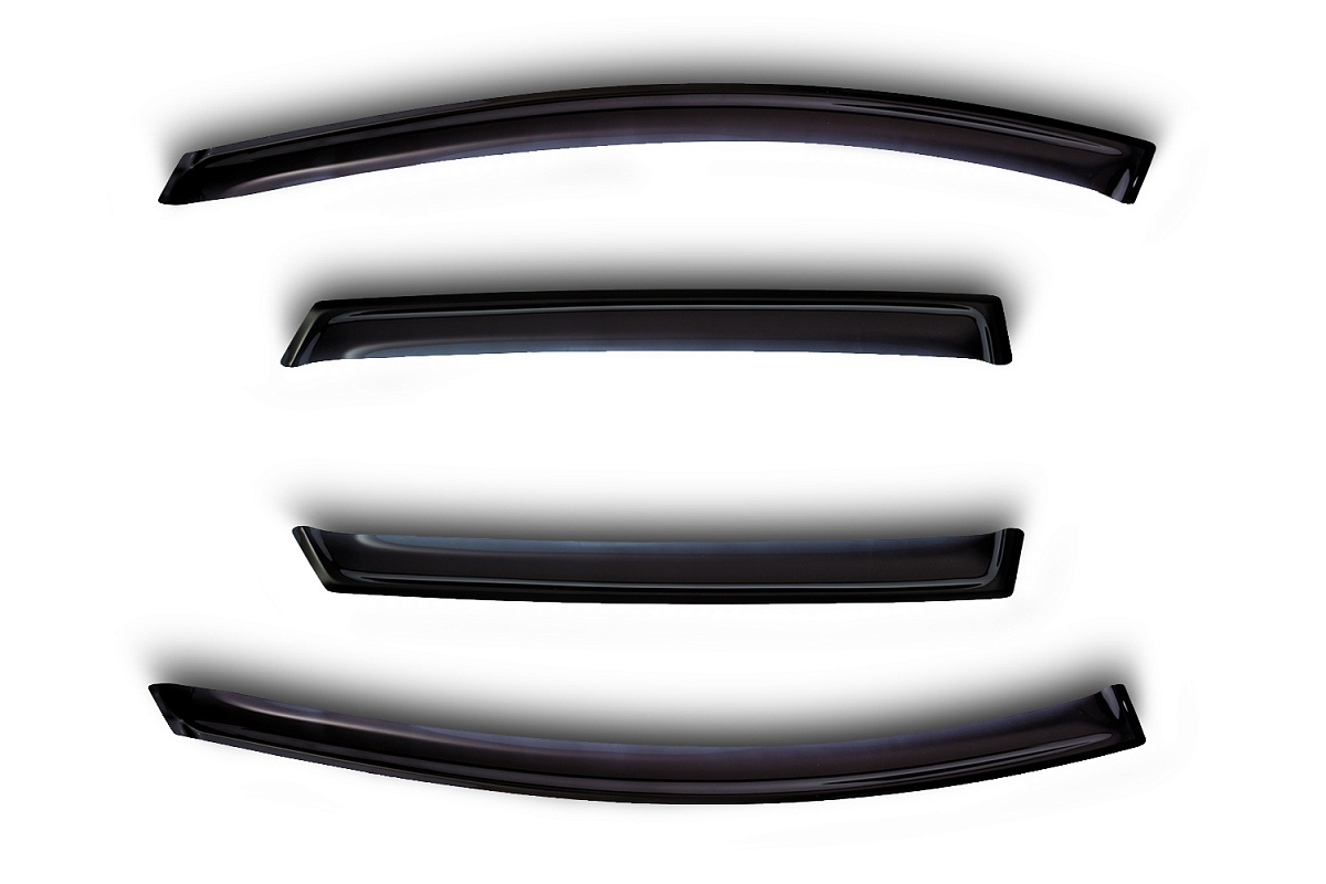 Дефлекторы окон SIM NLD.SHYI401132 SHYI401132 4 door HYUNDAI i40 2011- черный