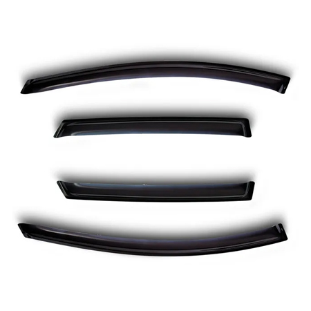 Дефлекторы окон SIM NLD.STORAV1832 TOYOTA RAV4 2018-, 4ч., черный