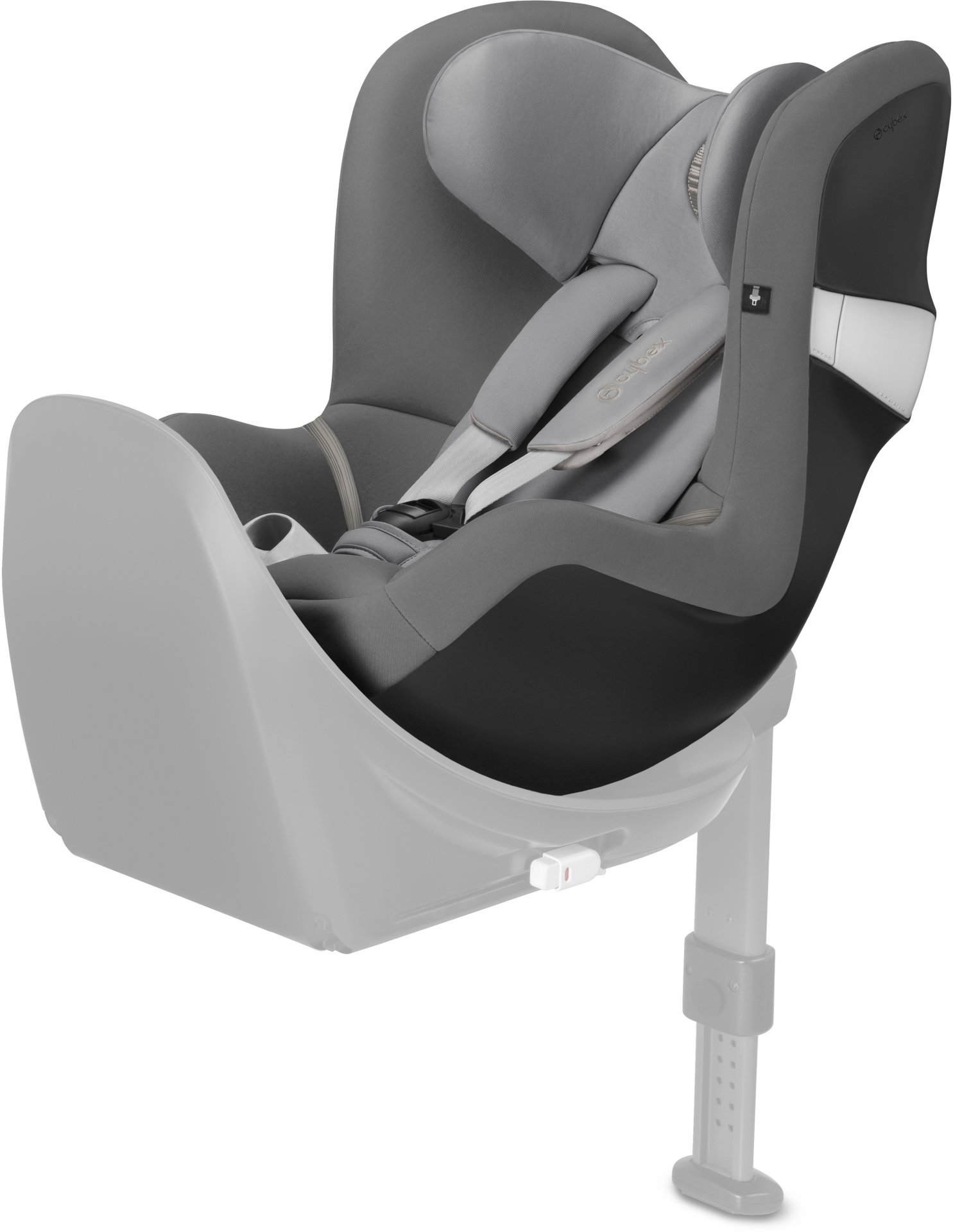 Детское автокресло Cybex Sirona M2 i-Size Manhattan Grey - без базы серый