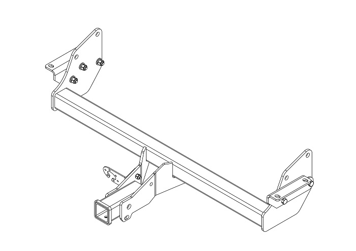 Фаркоп AvtoS MI-30 Mitsubishi Pajero III, IV 2000-2007, 2007-
