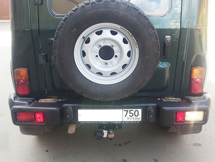 Фаркоп AvtoS UAZ-01 УАЗ 31512(469), 31514, 463, Hunter 1989-