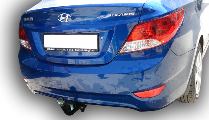 Фаркоп Leader Plus H219-A Hyundai SOLARIS , Kia RIO седан, хетчбек 2010-...