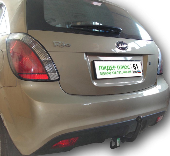 Фаркоп Leader Plus K108-A Kia RIO 2 DE седан,хетчбек 2005 - 2011