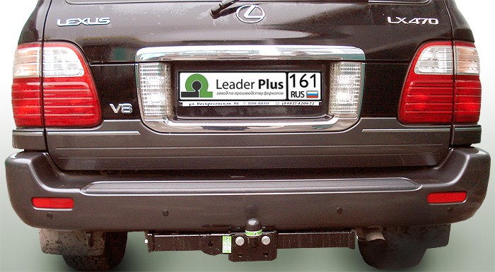 Фаркоп Leader Plus L104-F Lexus LX 470 UZJ100 , Toyota Land Cruiser 100 1998-2007