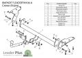 Leader Plus M106-A Mitsubishi Outlander/Airtrek 2003-2006/10