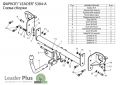 Leader Plus S304-A Subaru IMPREZA (хетчбек) G3 2007-....(c универсальным электропакетом)