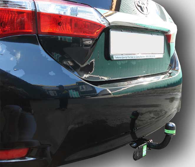 Фаркоп Leader Plus T117-A Toyota COROLLA E15 , Е16 седан 2007-2013, 2013-...