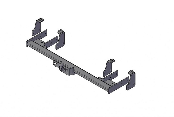 Фаркоп Treiler 9610 Fiat Ducato Sollers фургон 2008-2011
