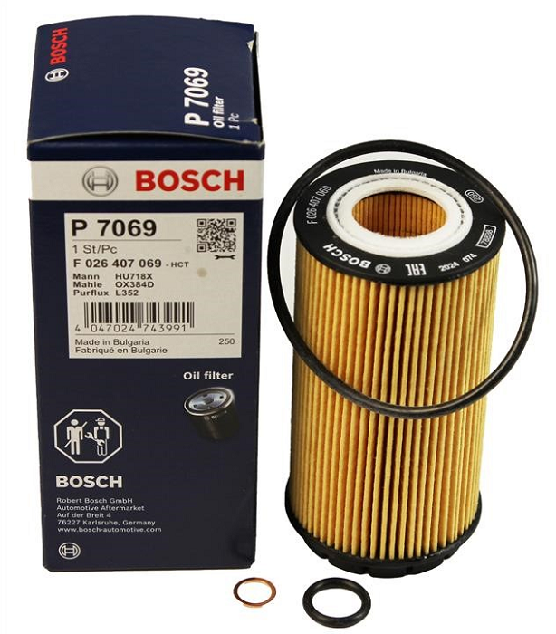 Фильтр масляный Bosch F026407069
