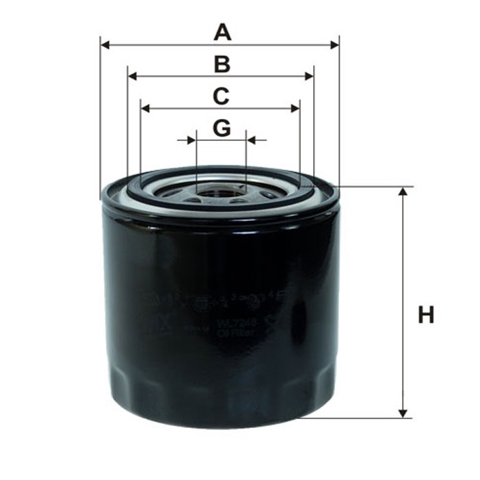 Фильтр масляный FILTORQ L5007